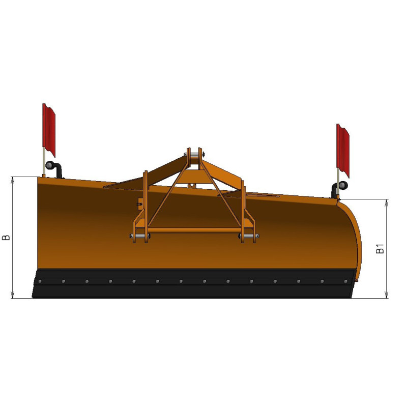 Radlice zadní Agrometall ZR-T2 2600