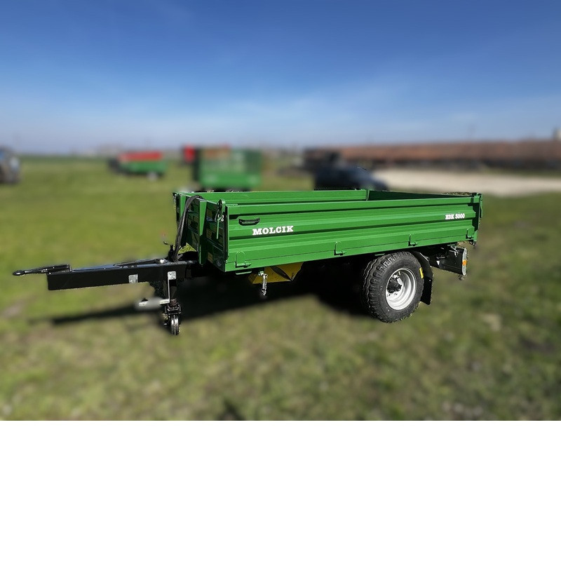 Traktorový návěs EDK 3000 - třístranný sklápěč, Molčík Traktorový návěs EDK 3000 - třístranný sklápěč, Molčík