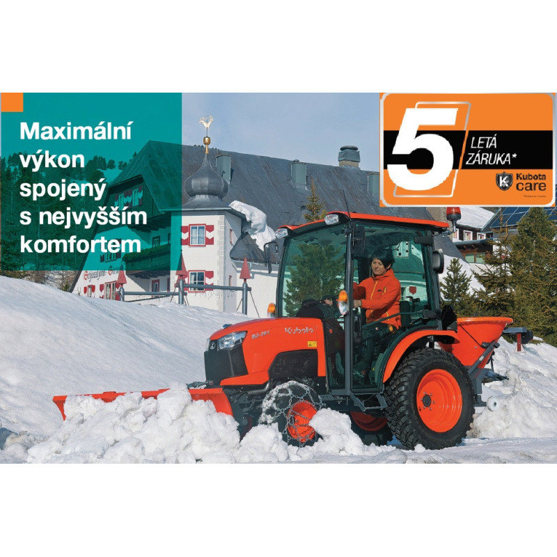 Malotraktor KUBOTA B2261 H - Winter 2025 Malotraktor KUBOTA B2261 H - Winter 2025