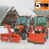 Malotraktor KUBOTA B2261 H - Winter 2025