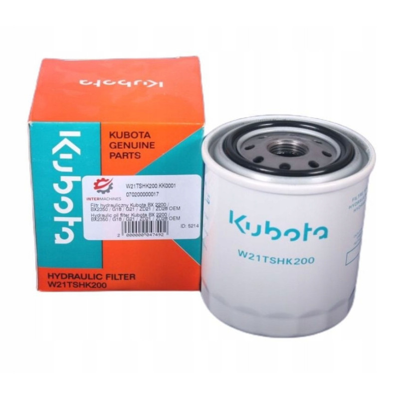 Hydraulický filtr KUBOTA ZD28, BX2200, GZD21 | AGROMAKN ND s.r.o.