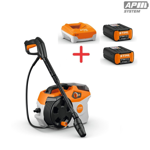 Akumulátorový vysokotlaký čistič REA 100 PLUS SET